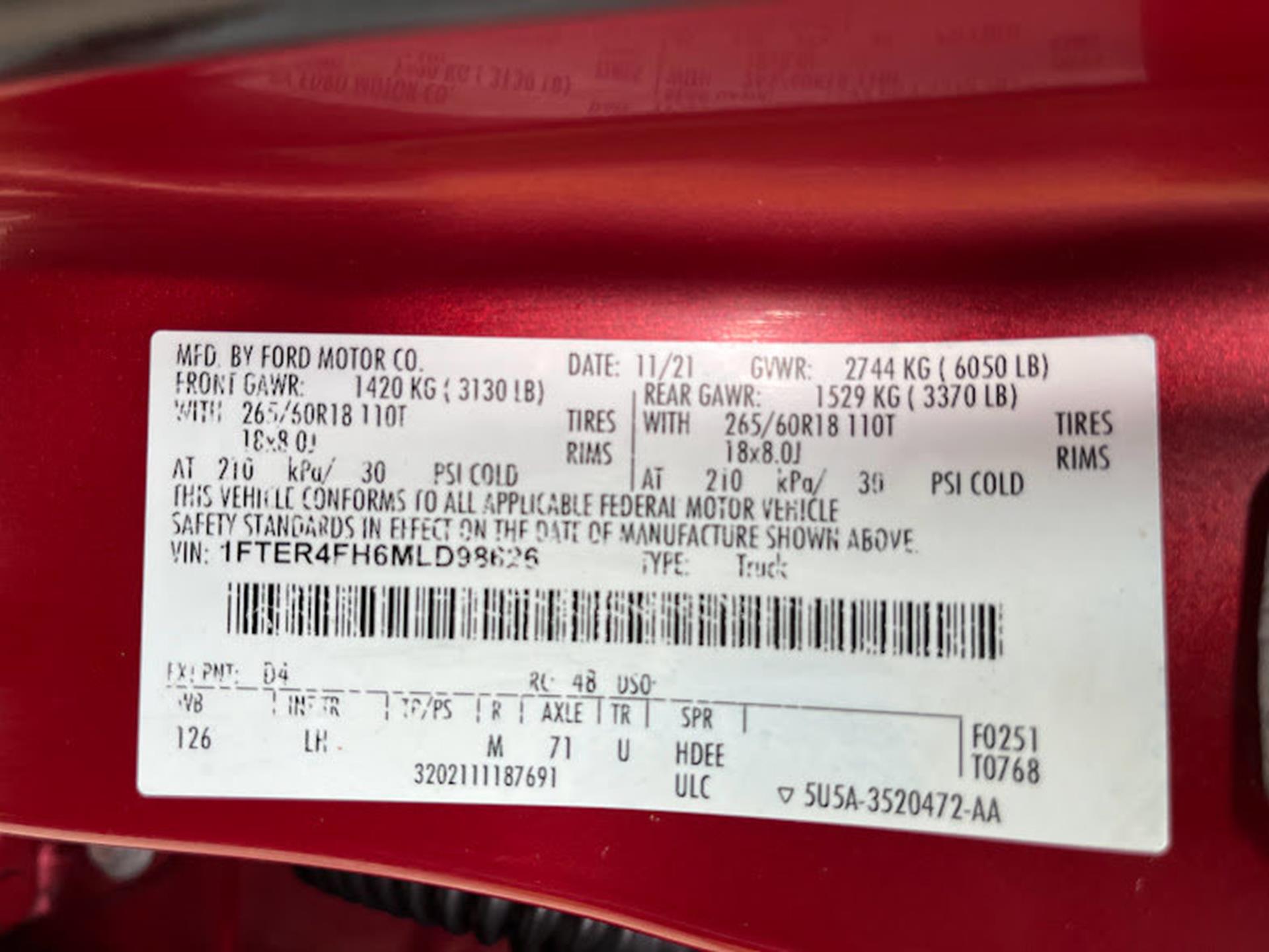2021 Ford Ranger XLT - Photo 6