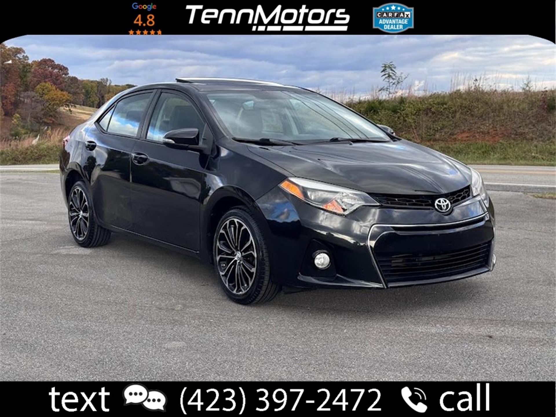2015 Toyota Corolla S Plus