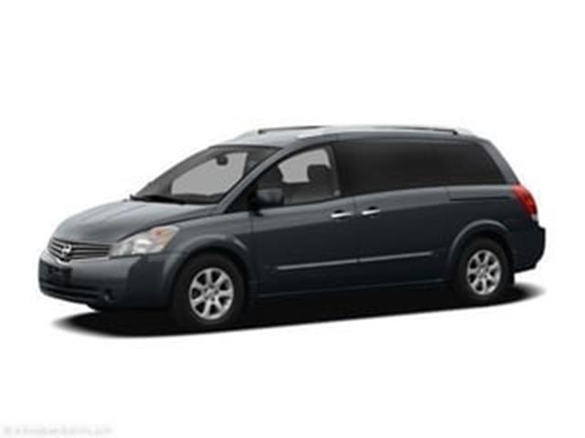 Blue 2007 Nissan Quest SL Minivan Front-Wheel Drive 5-Speed Automatic