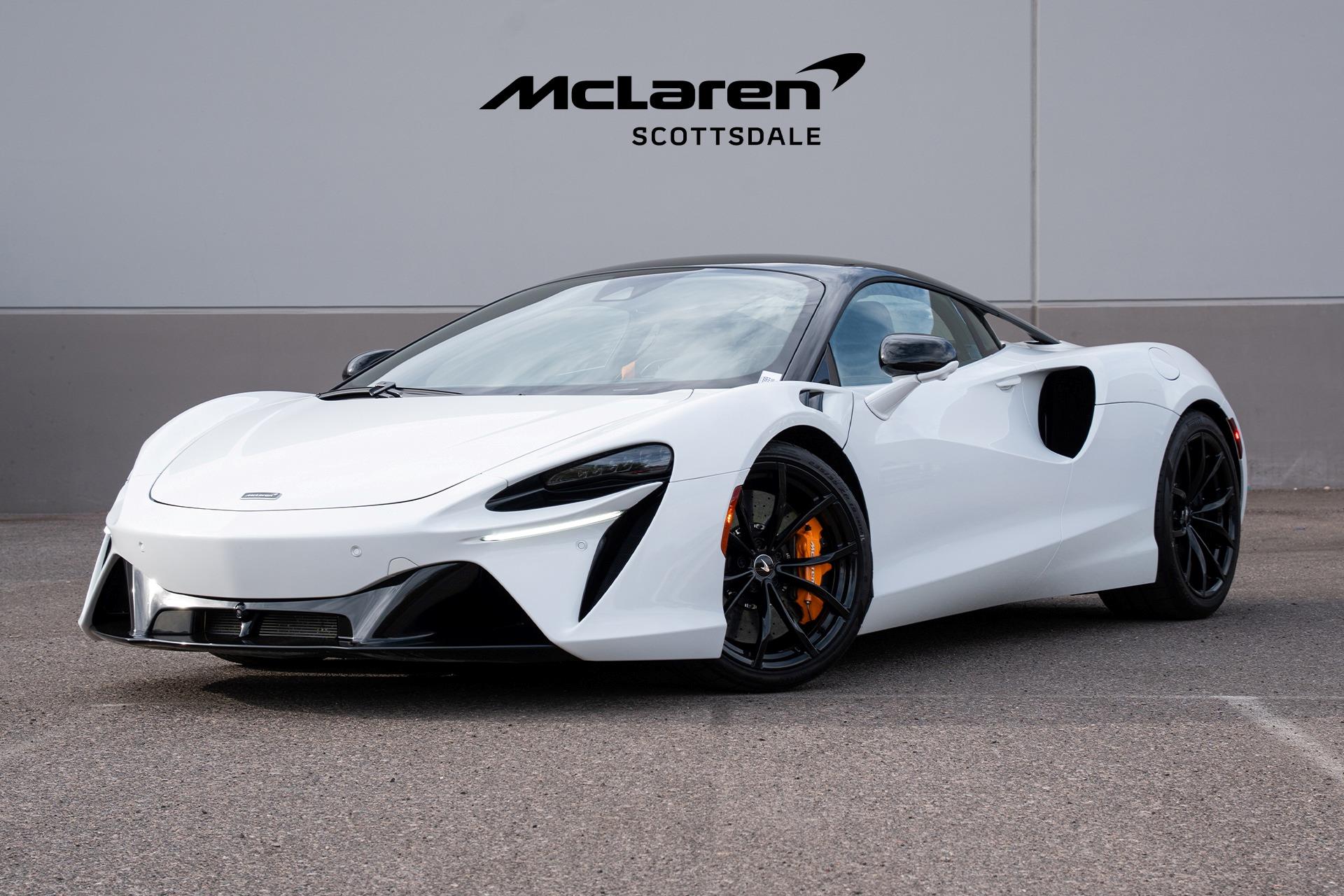 Used 2023 McLaren Artura Vision with VIN SBM16AEA7PW001798 for sale in Scottsdale, AZ