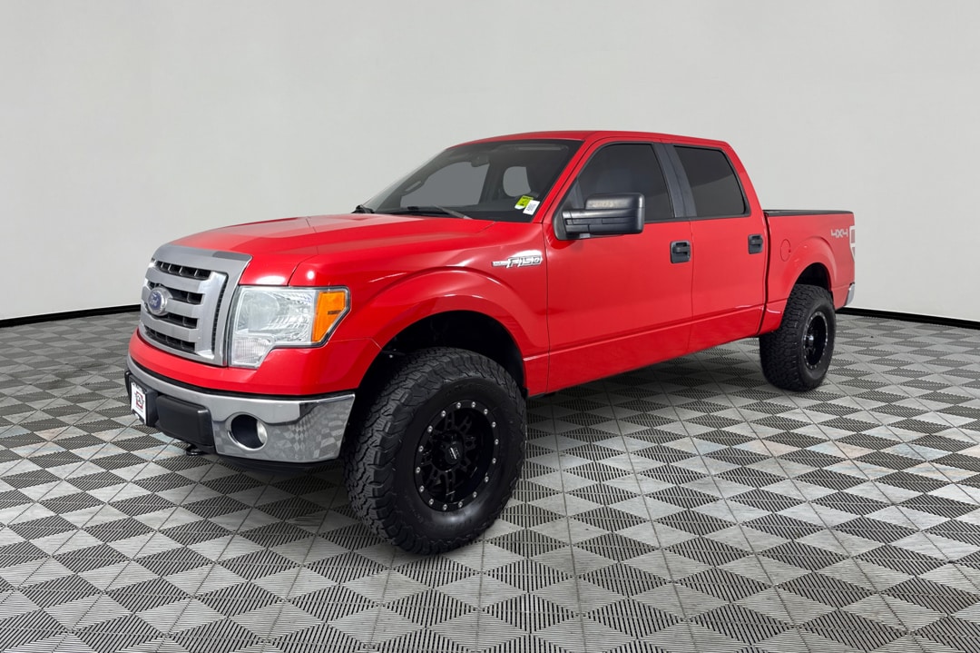 Race Red 2011 Ford F-150 Pickup Truck Four-Wheel Drive 6-Speed Automatic